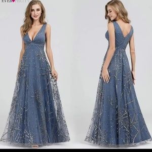 Sexy Prom Dresses Ever Pretty Deep V-Neck